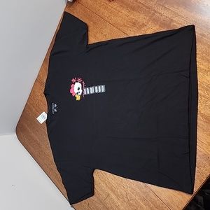 Riot society tee shirt men's xl black